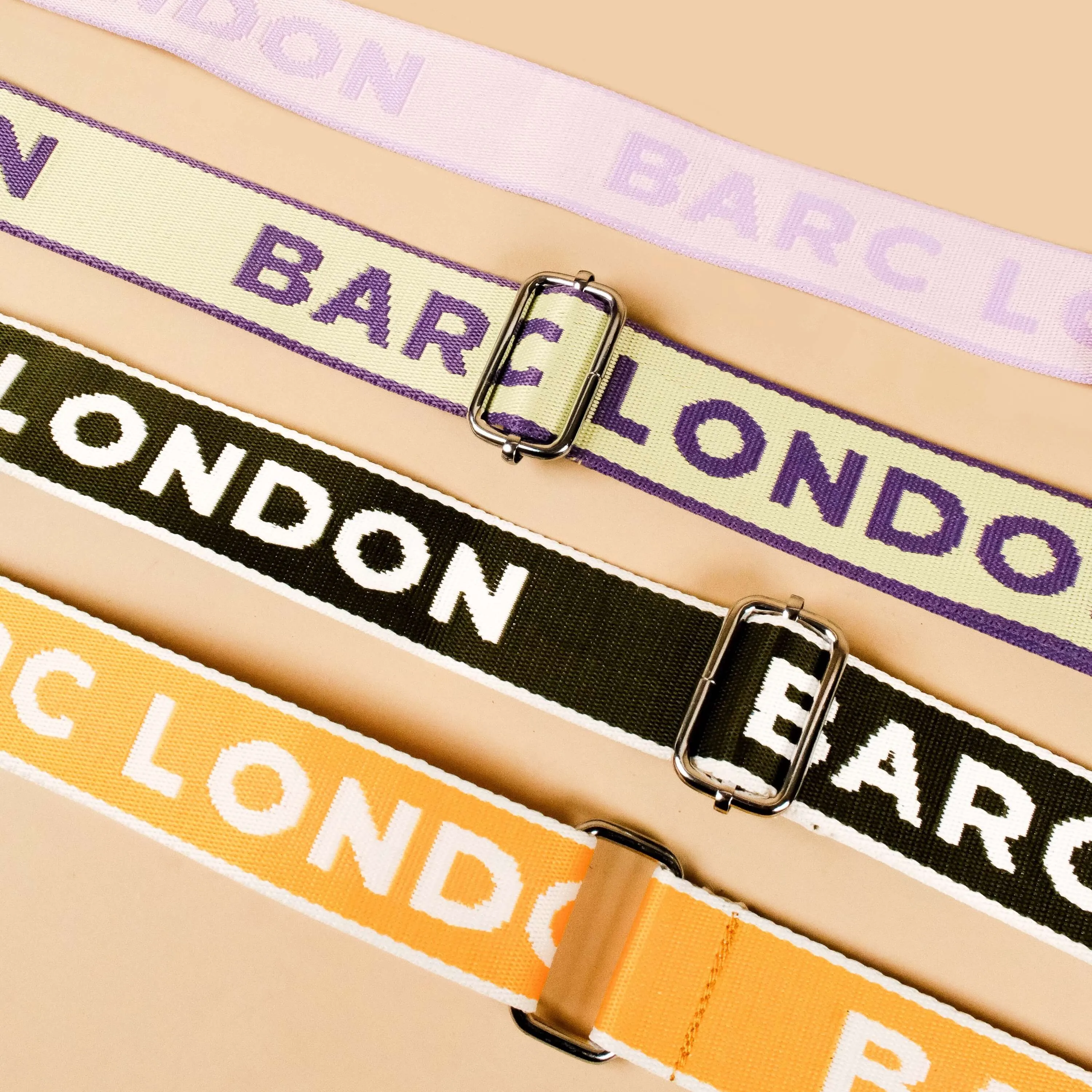 Interchangeable Bag Straps - 4 Pack