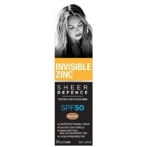 Invisible Zinc Sd Tint Moisturising Medium Spf50 50g