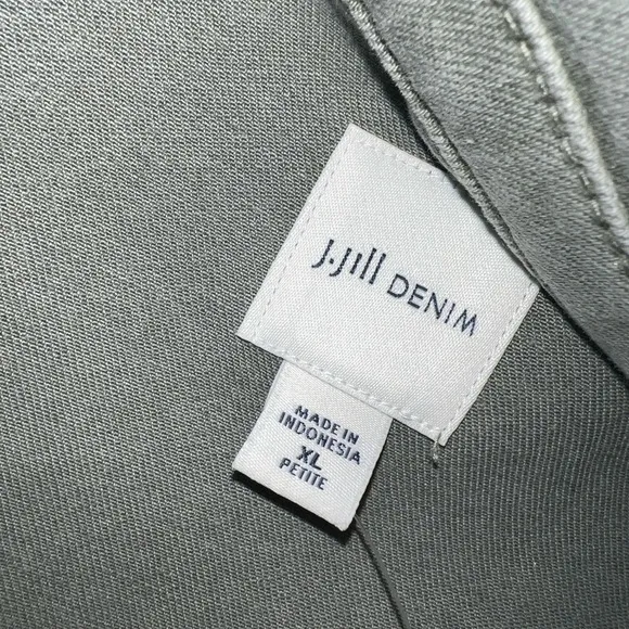 J. Jill Tahoe Denim Coat XL