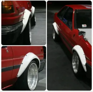 JDM fender flares Toyota AE86  84-87