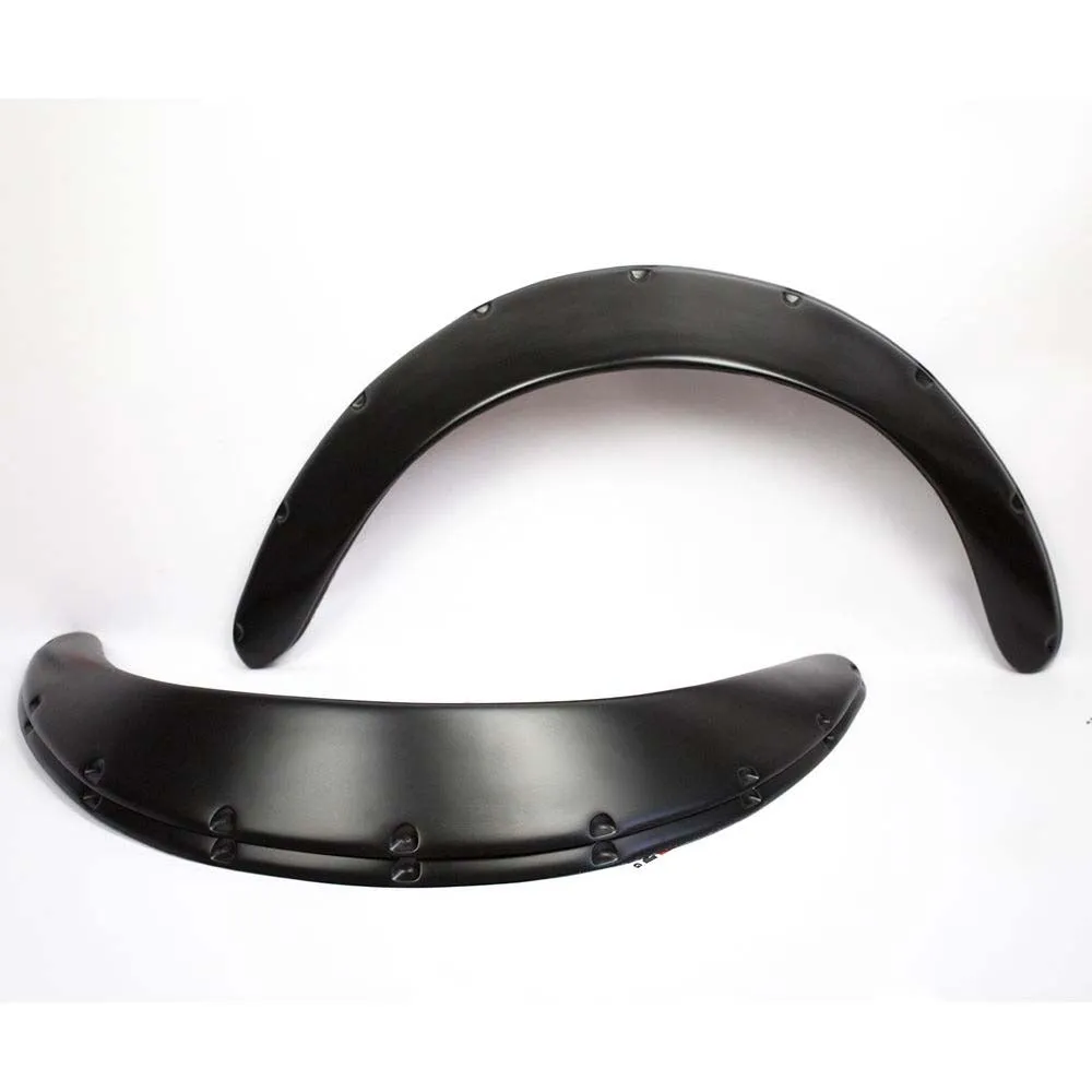 JDM Fender Flares UNIVERSAL Wheel arch SET 3" wide 4 pieces