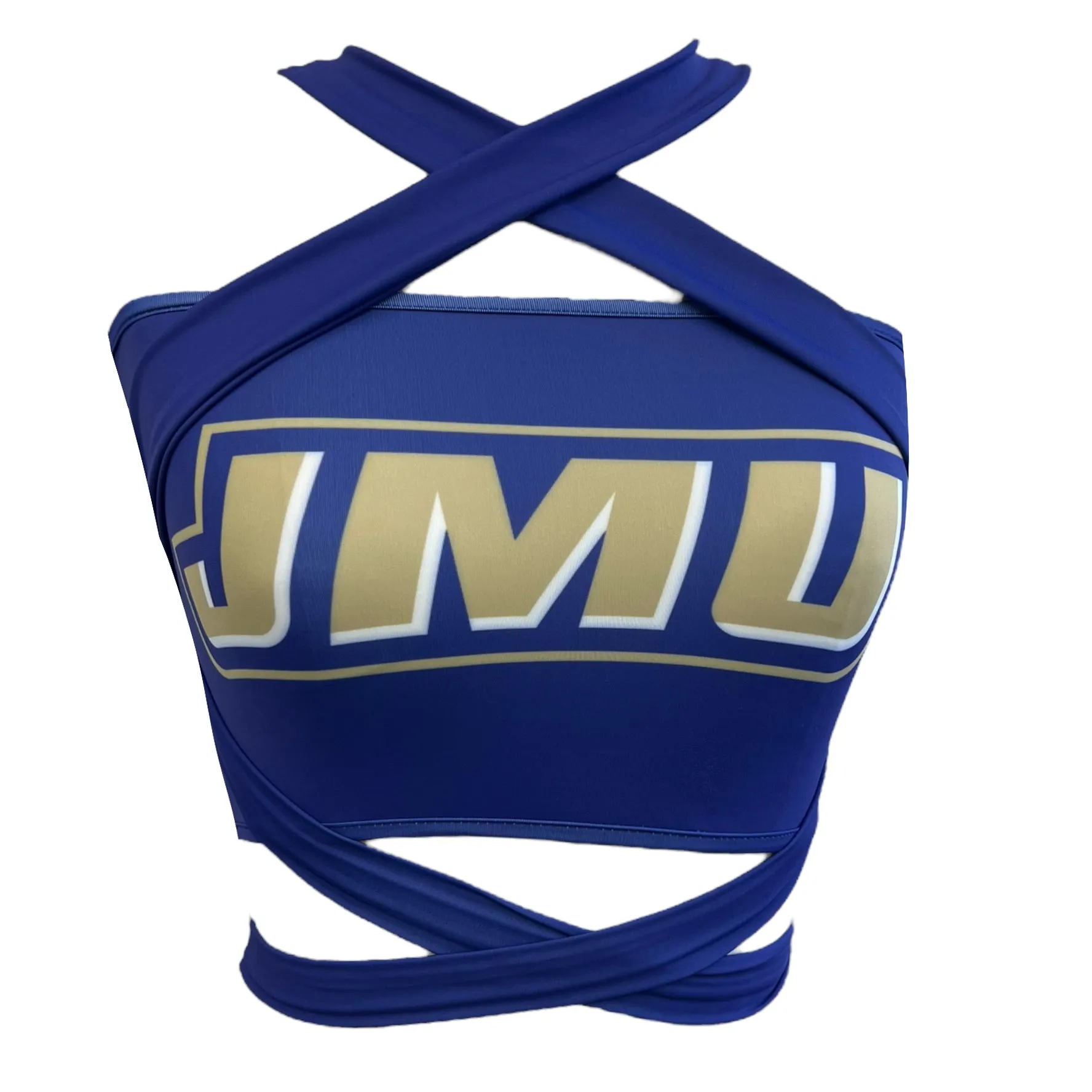 JMU Purple Multi Way Bandeau Top
