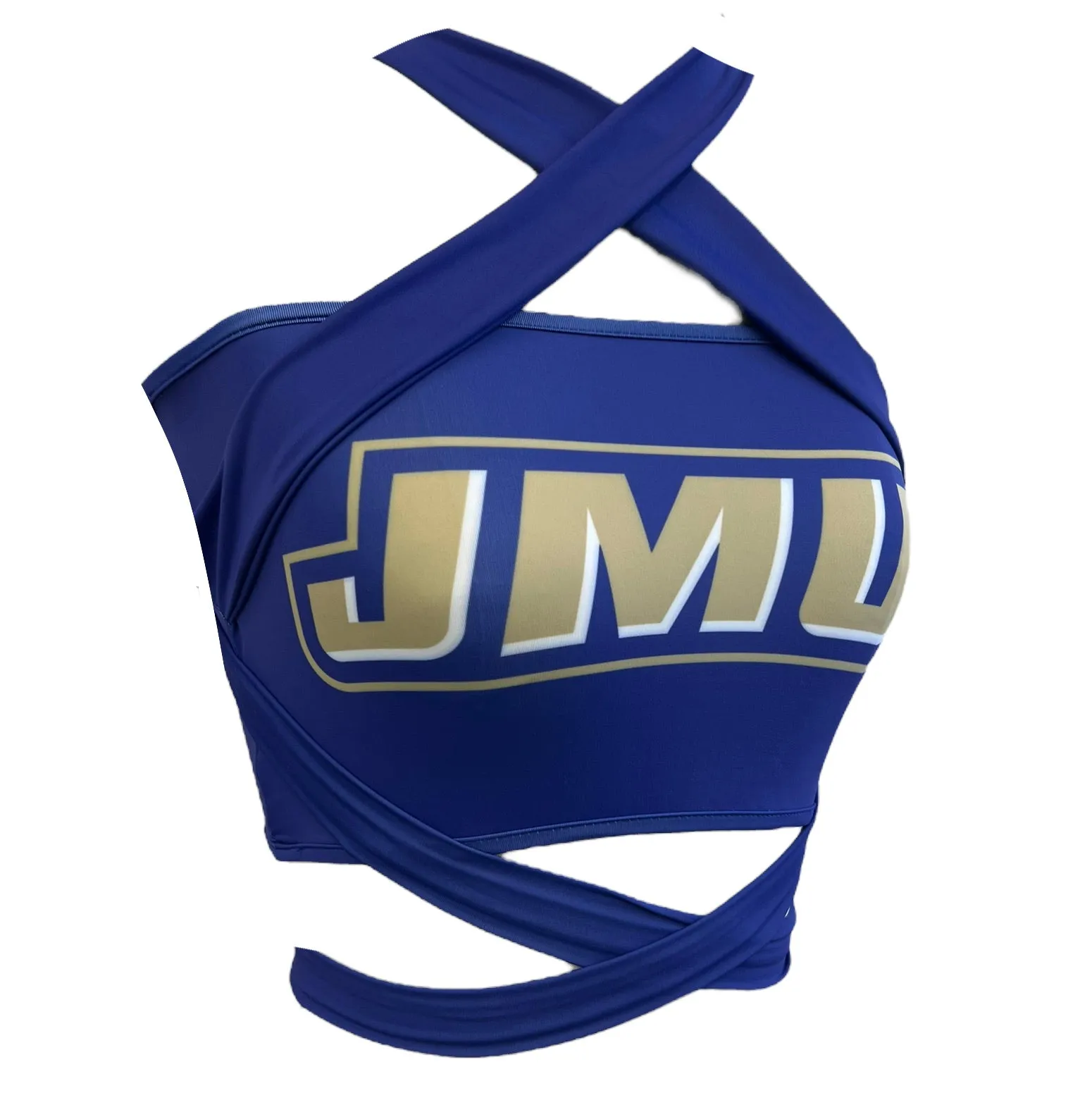 JMU Purple Multi Way Bandeau Top