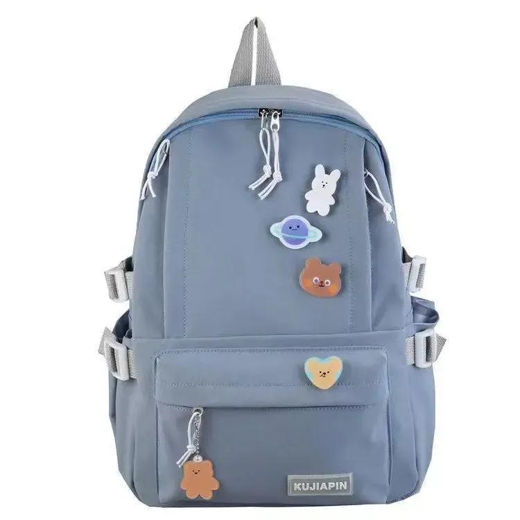 Kawaii Large Capacity Harajuku Backpack 🎒✨ - Trendy School Bag for Students & Stylish Workwear! 🌸