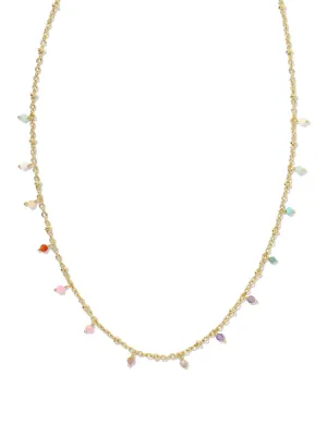 Kendra Scott Camry Strand Necklace - Gold Pastel
