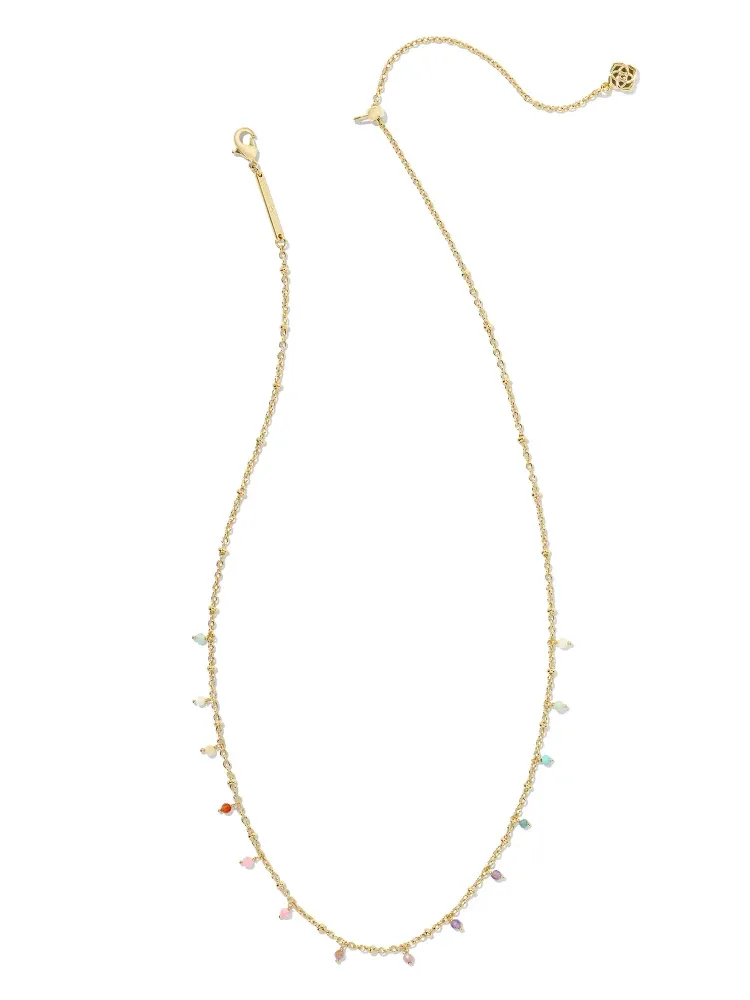 Kendra Scott Camry Strand Necklace - Gold Pastel
