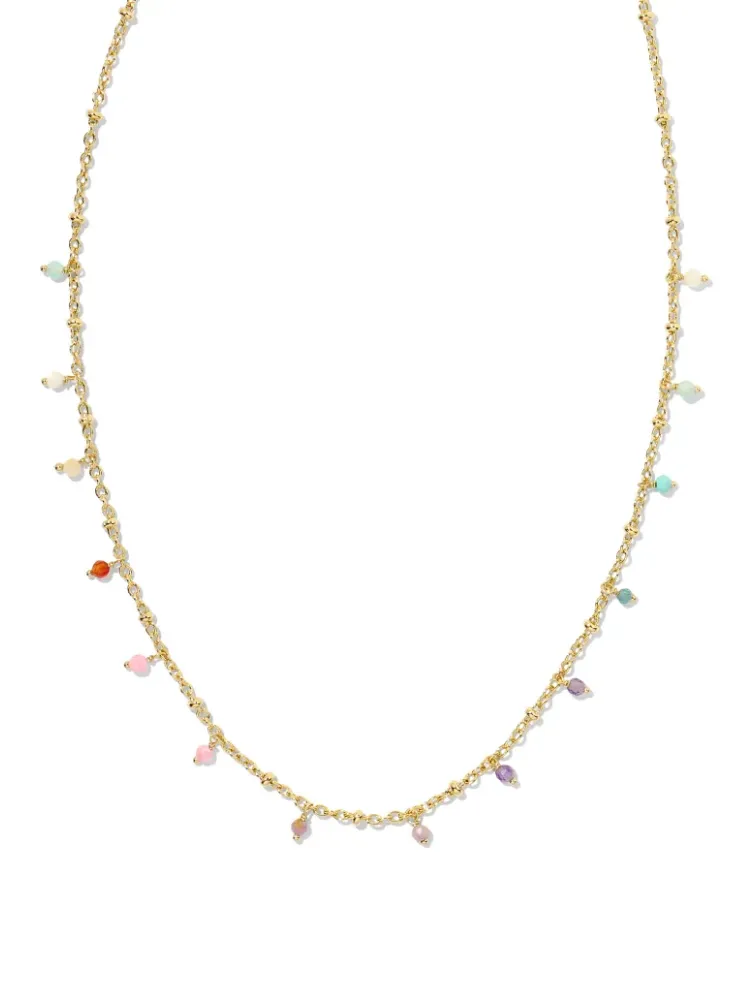 Kendra Scott Camry Strand Necklace - Gold Pastel