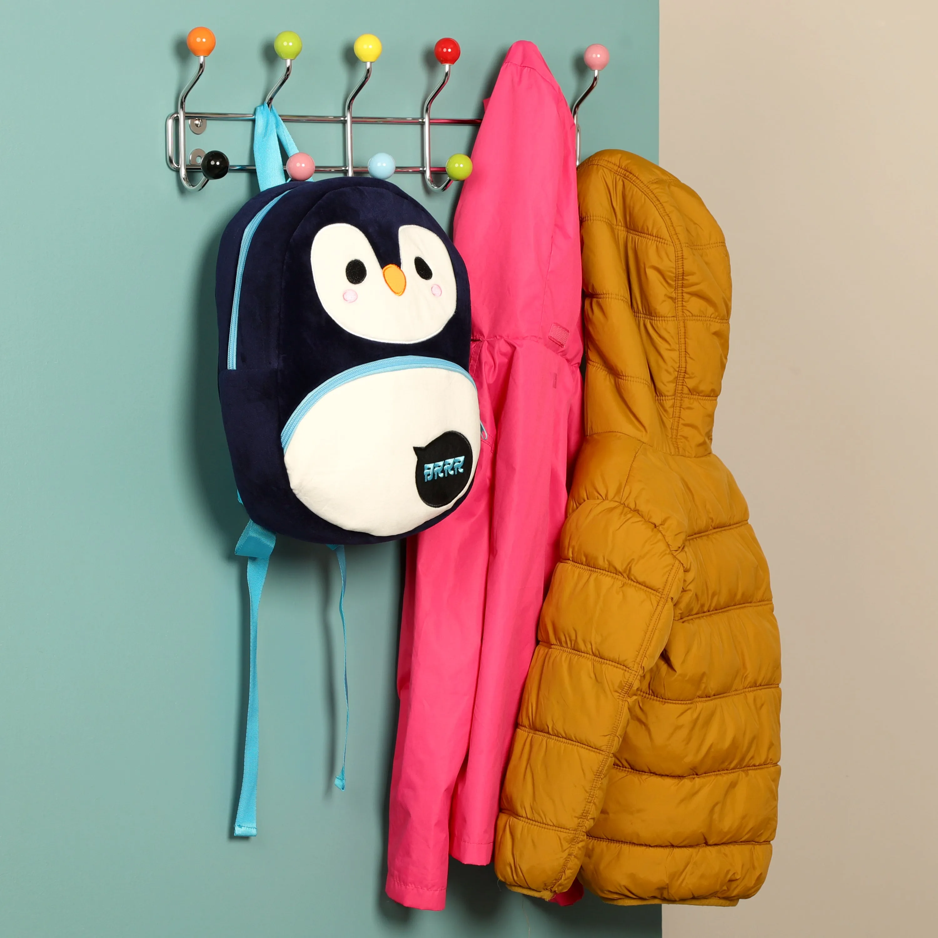Kids School Rucksack/Backpack - Adoramals Penguin
