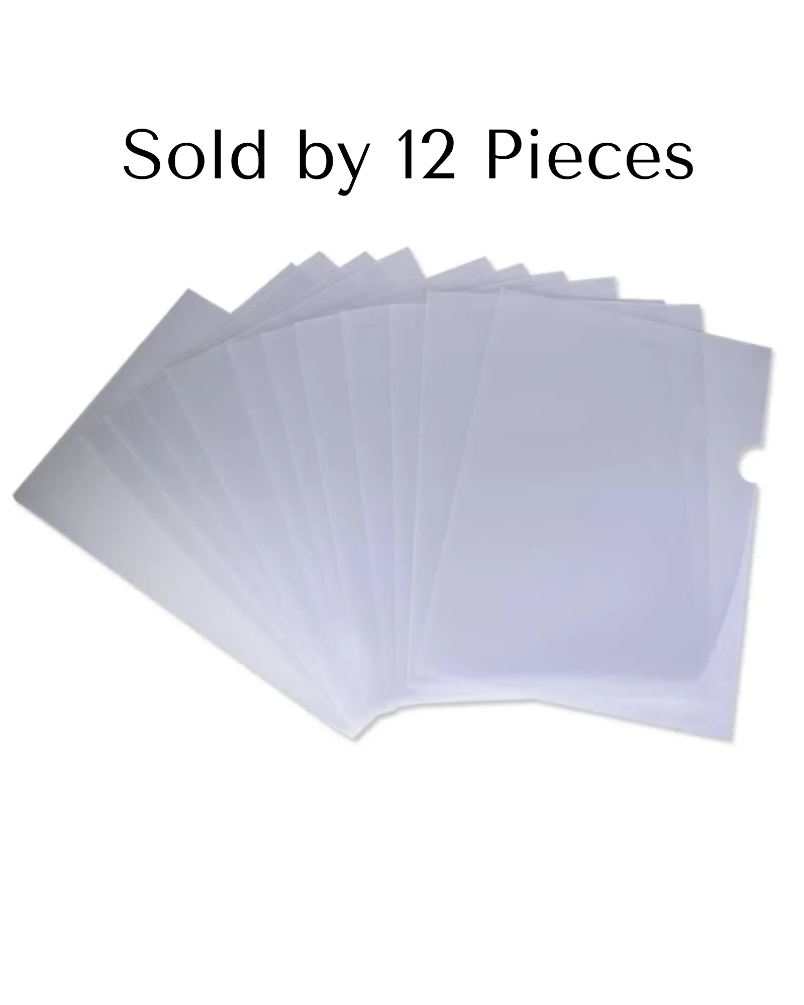 L-Type Folder A4 | 12pcs