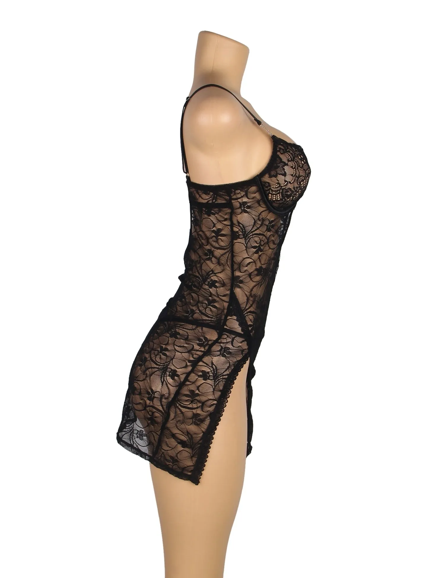 Lace With Underwire Adjustable Straps Babydoll Egypt