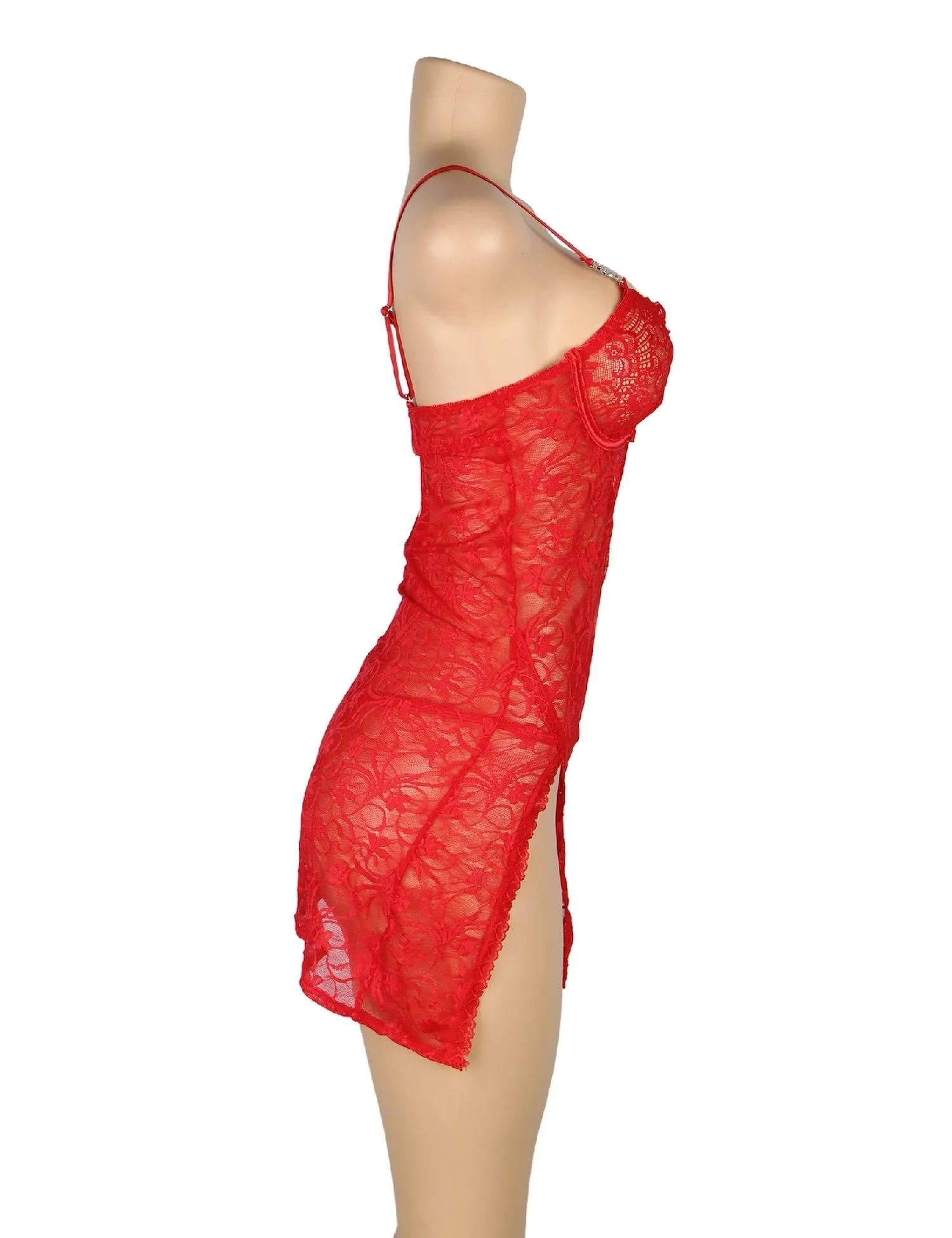 Lace With Underwire Adjustable Straps Babydoll Egypt