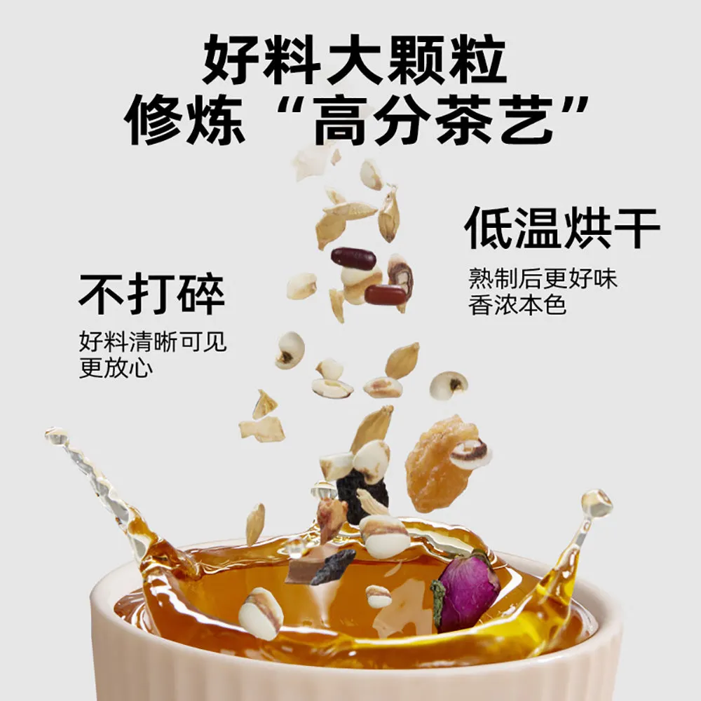 Lao Jin Mo Fang Red Ginseng Ejiao Rose Tea Bags - 120g