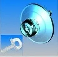 Large Suction Cup with Clear Strong Plastic Thumb Screw