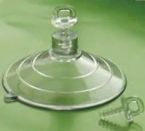 Large Suction Cup with Clear Strong Plastic Thumb Screw
