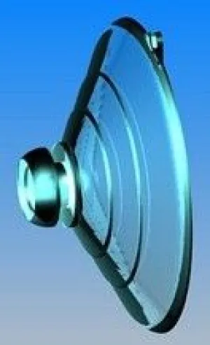Large Suction Cup with Mushroom Head
