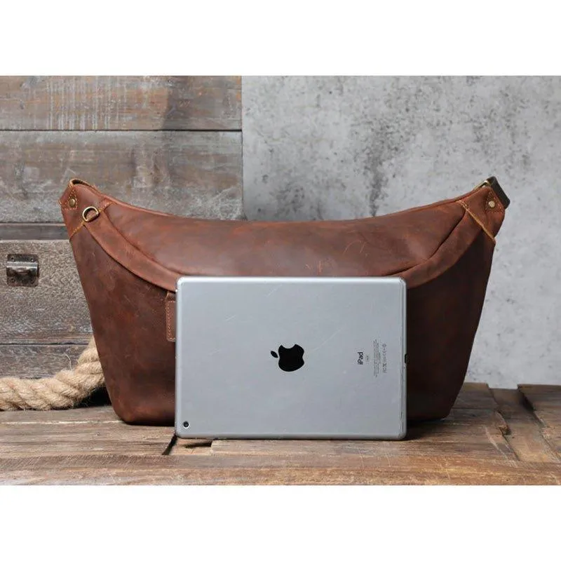 Leather Shoulder Cross Body Sling Bag