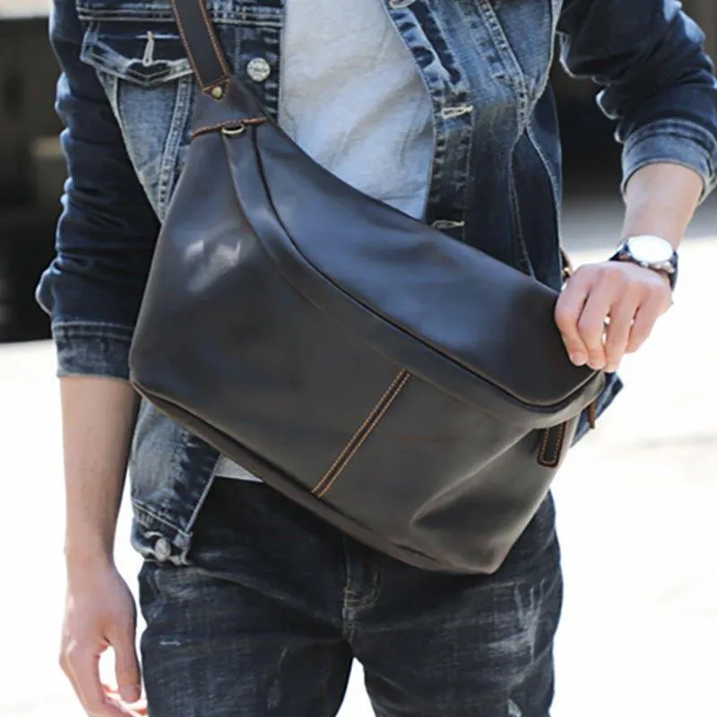 Leather Shoulder Cross Body Sling Bag