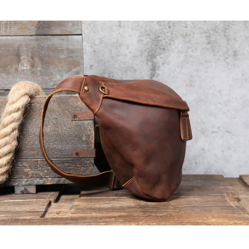 Leather Shoulder Cross Body Sling Bag