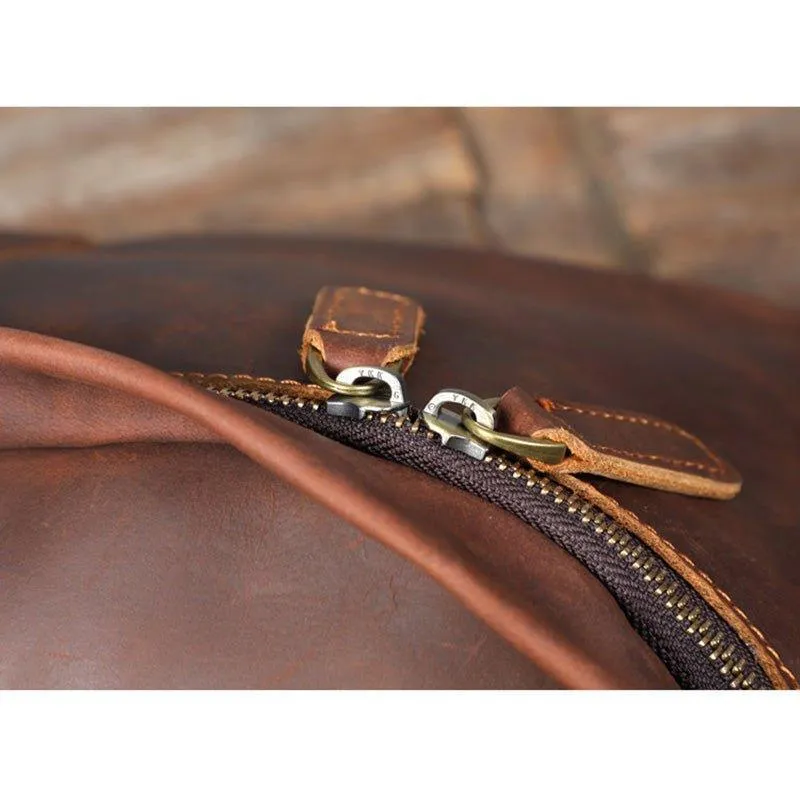 Leather Shoulder Cross Body Sling Bag