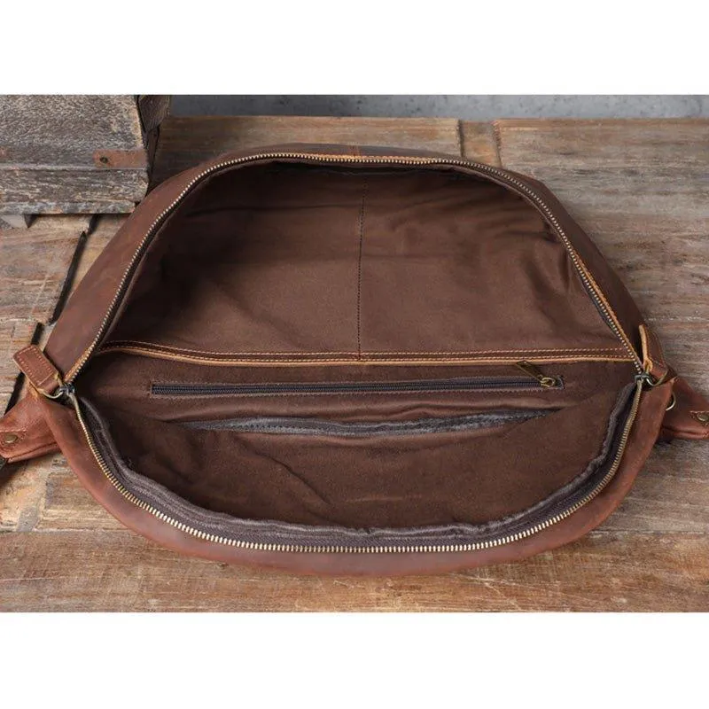 Leather Shoulder Cross Body Sling Bag