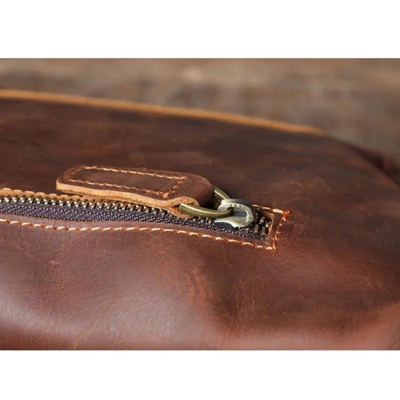 Leather Shoulder Cross Body Sling Bag