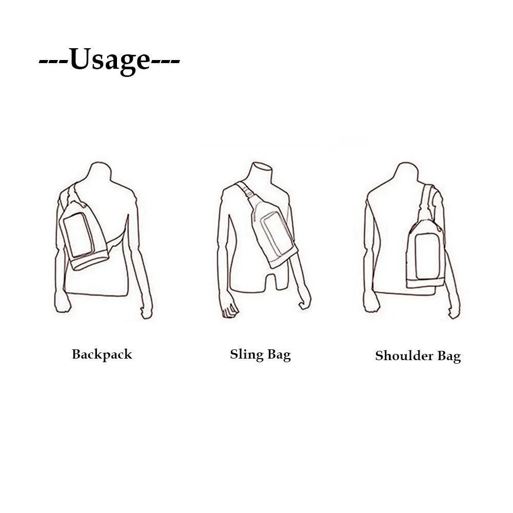 Leather Shoulder Cross Body Sling Bag