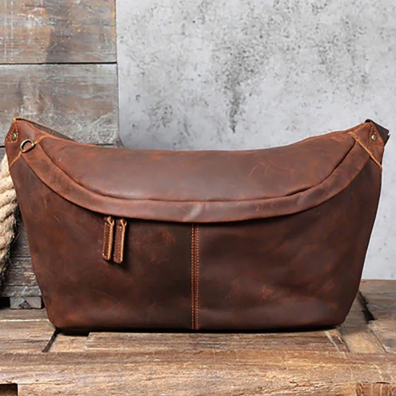 Leather Shoulder Cross Body Sling Bag