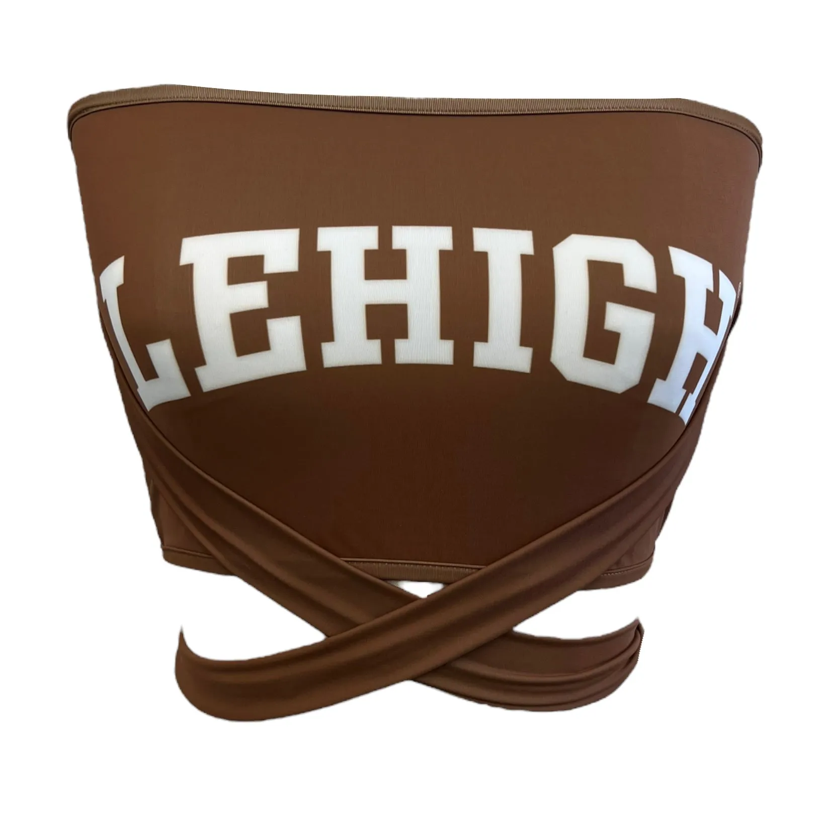 Lehigh Brown Multi Way Bandeau Top