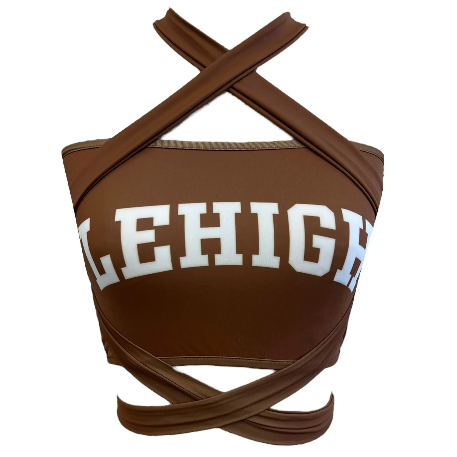 Lehigh Brown Multi Way Bandeau Top