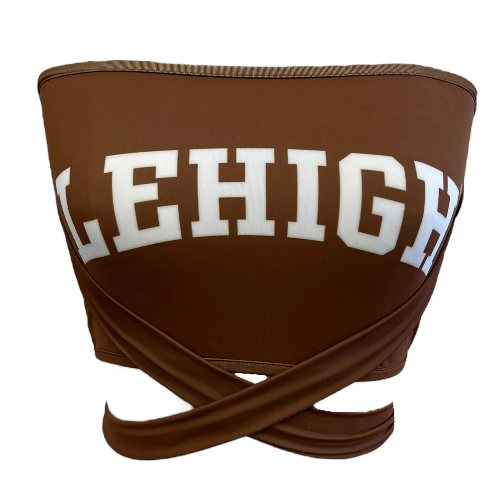 Lehigh Brown Multi Way Bandeau Top