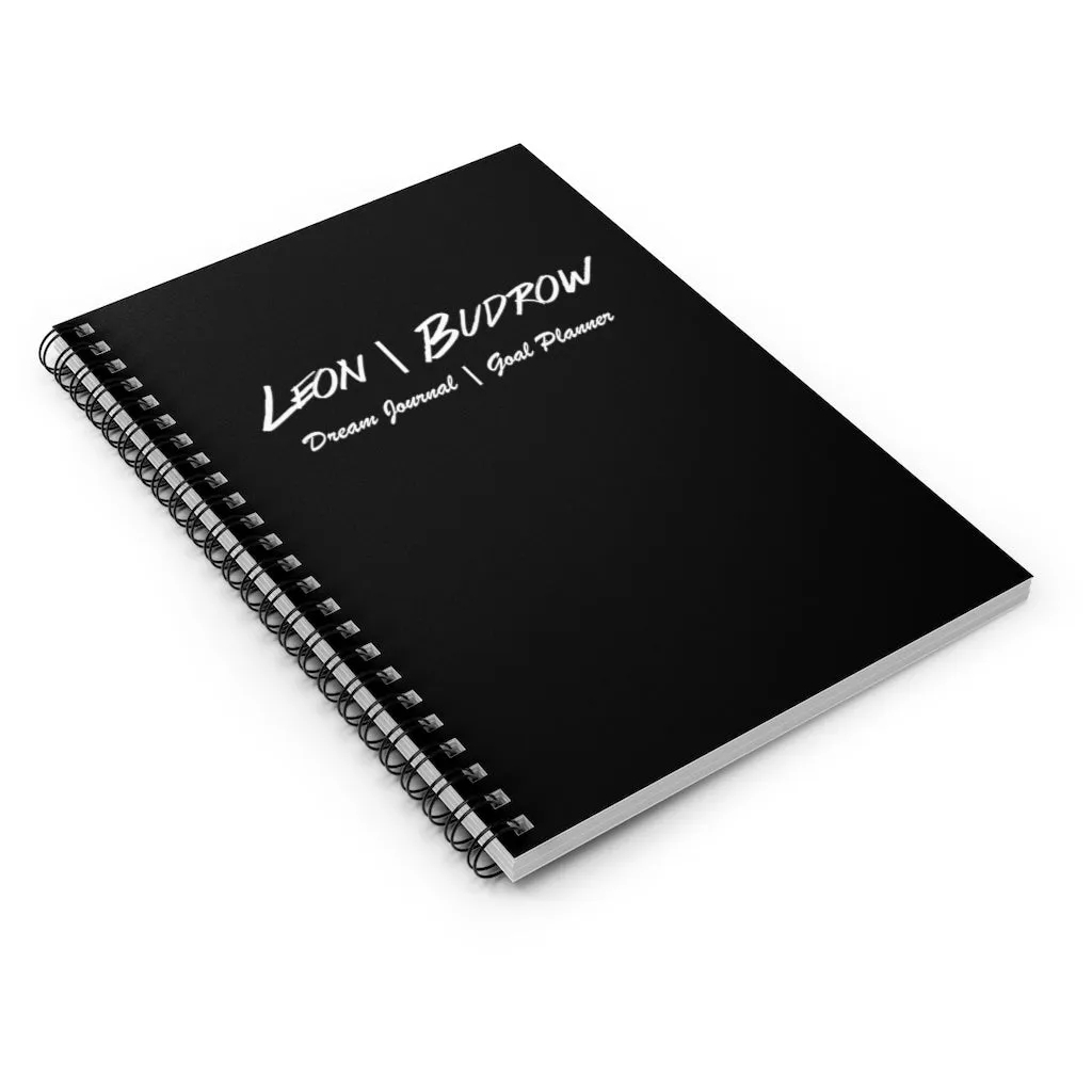 Leon Budrow - Spiral Notebook (Ruled Line)