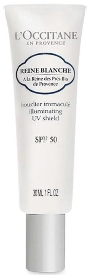 L'OCCITANE  Reine Blanche Illuminating UV SHIELD SPF50 30ML
