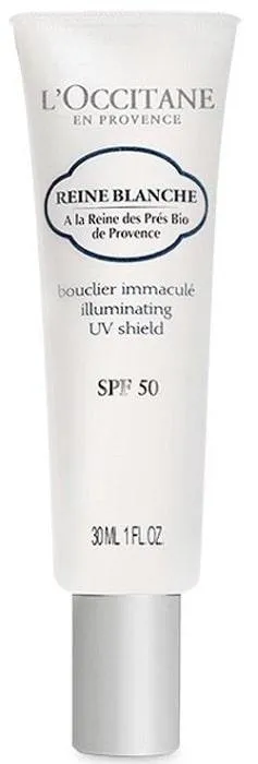 L'OCCITANE  Reine Blanche Illuminating UV SHIELD SPF50 30ML