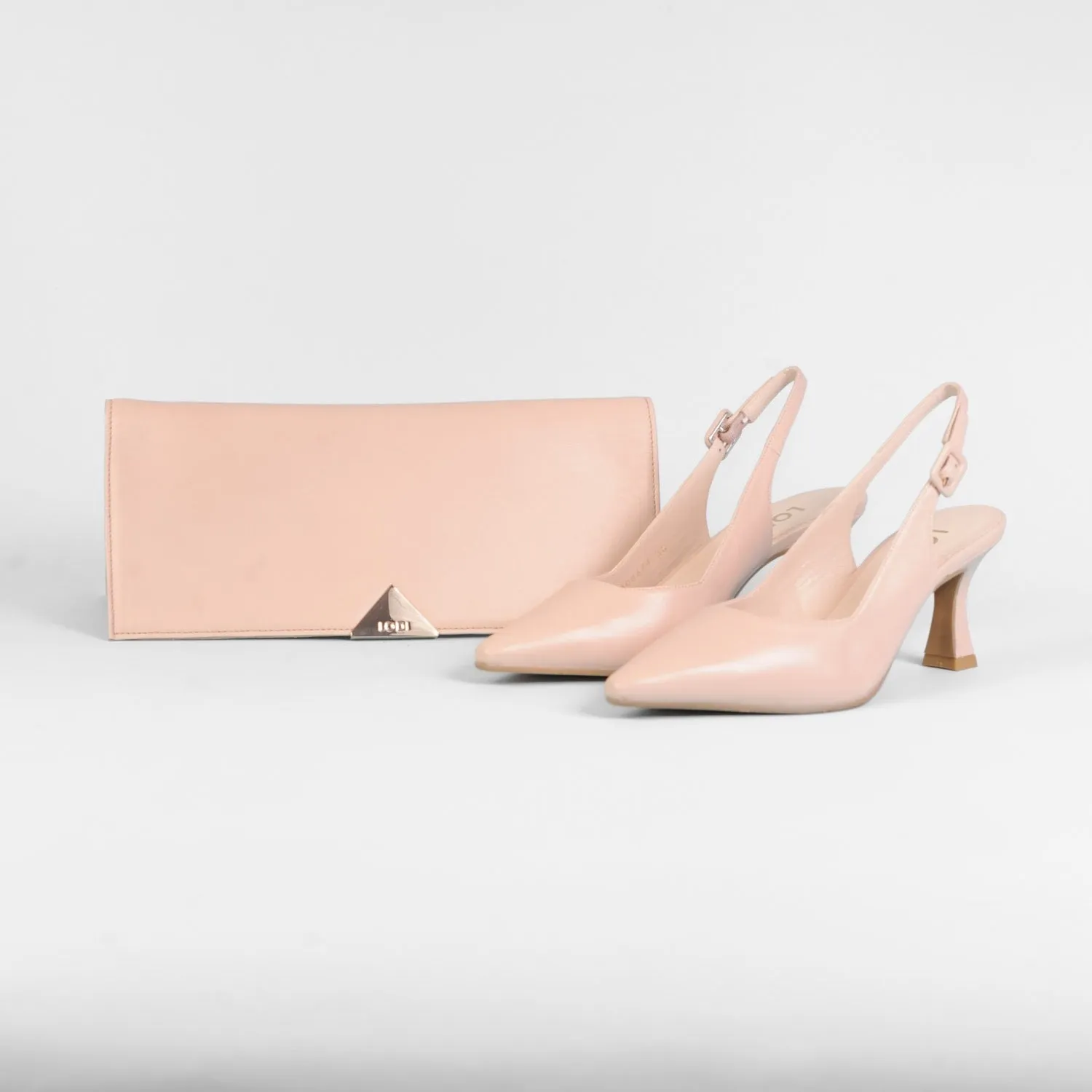 Lodi - Blush Pink Clutch Bag