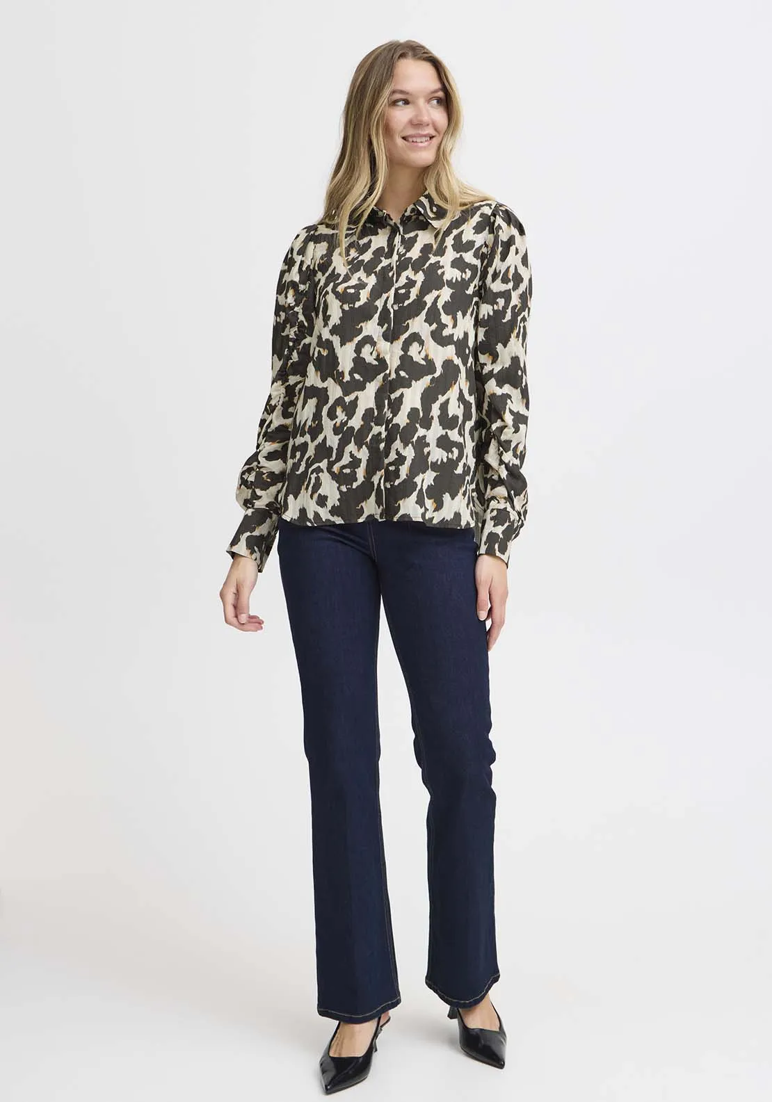 Long Sleeve Blouse - Black