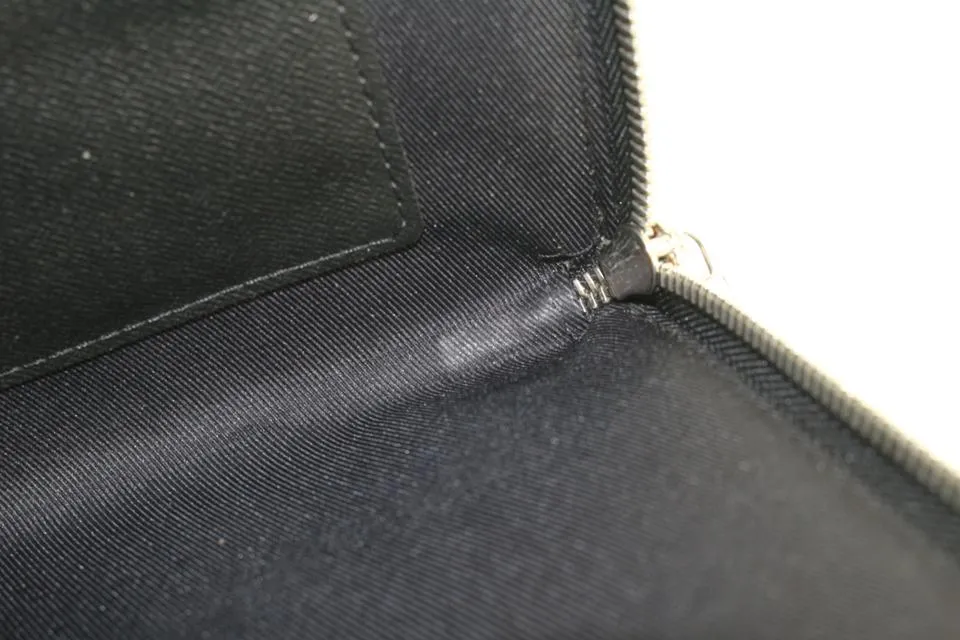 Louis Vuitton Black Damier Graphite Pochette Jour PM Document Bag 574lvs614
