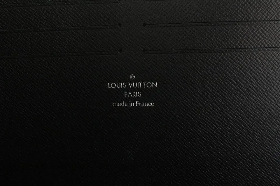 Louis Vuitton Black Damier Graphite Pochette Jour PM Document Bag 574lvs614