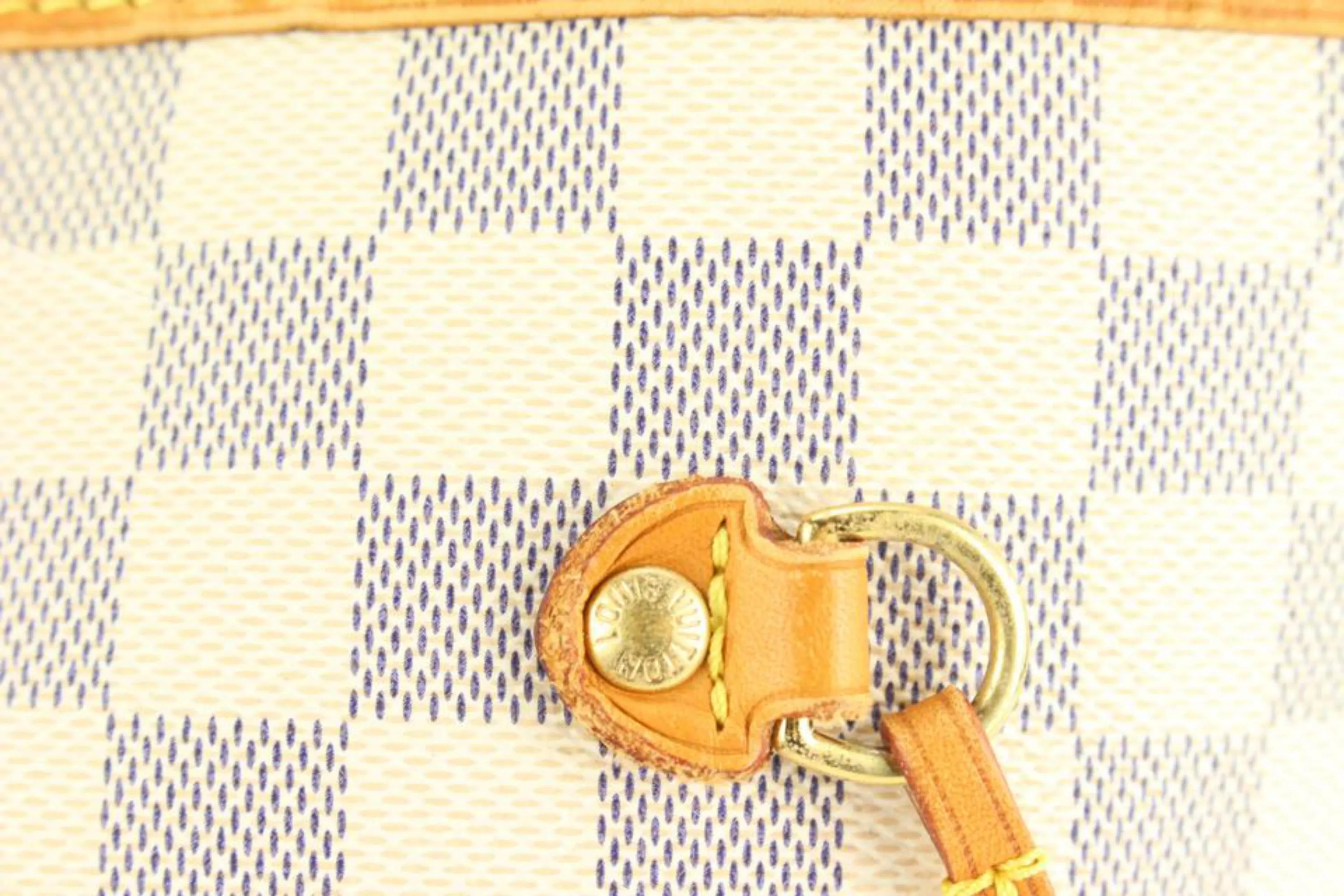 Louis Vuitton Damier Azur Ballerine 63lz614s