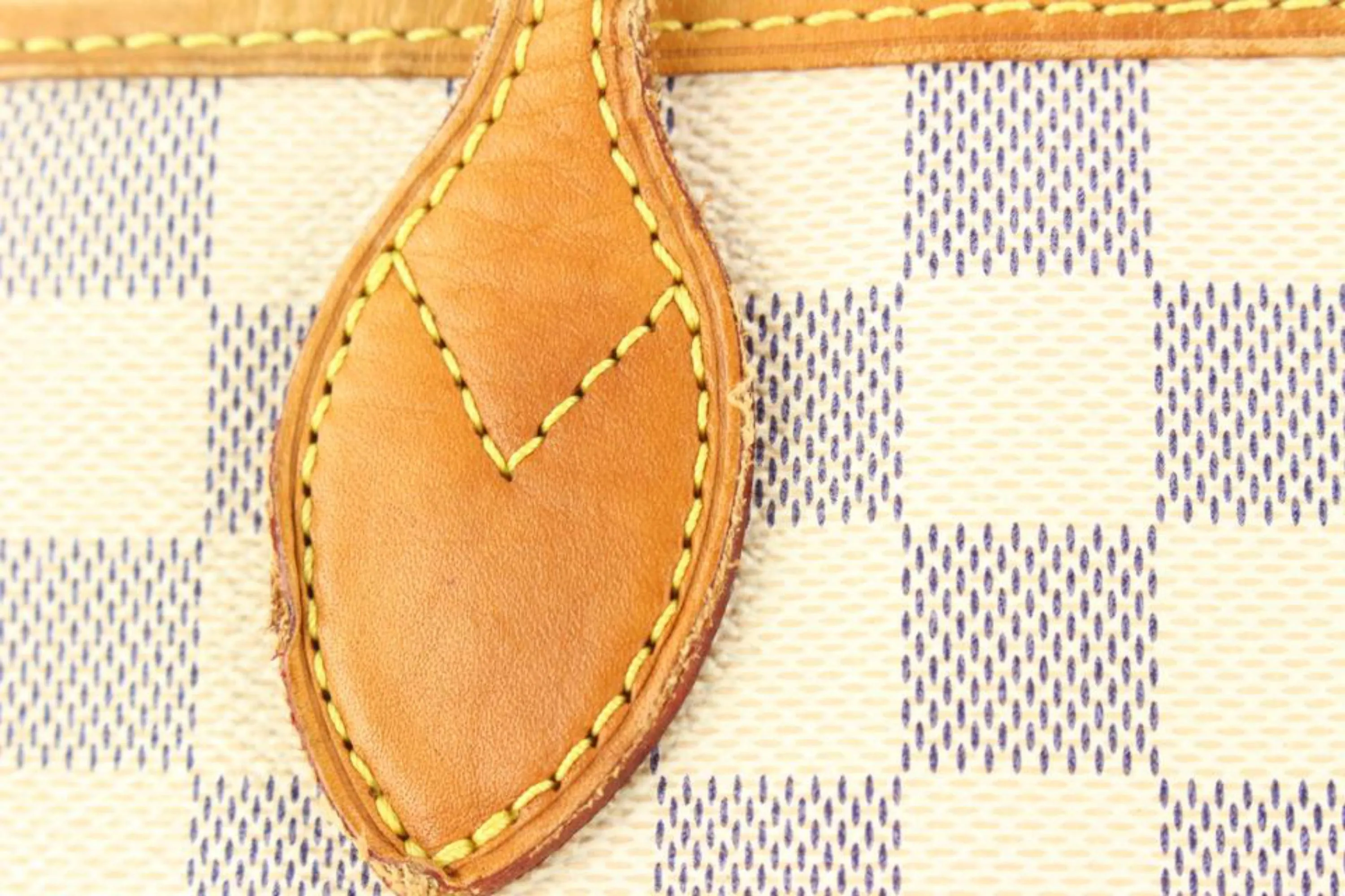 Louis Vuitton Damier Azur Ballerine 63lz614s