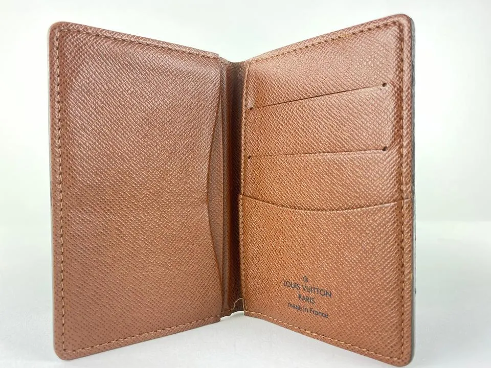 Louis Vuitton Monogram Card Holder Cartes Case 15lva1116
