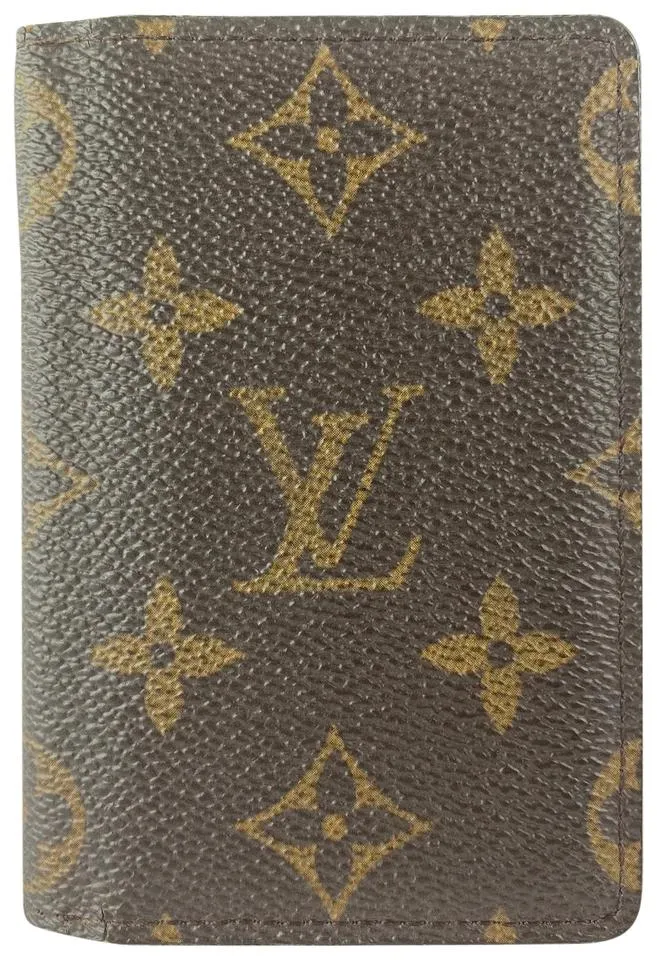 Louis Vuitton Monogram Card Holder Cartes Case 15lva1116