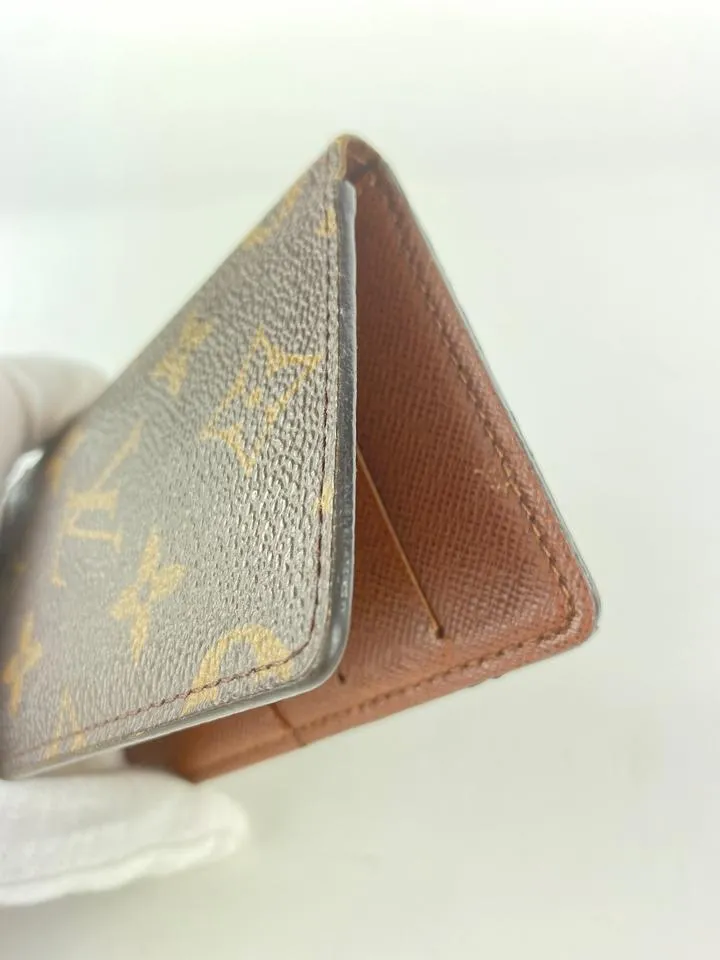 Louis Vuitton Monogram Card Holder Cartes Case 15lva1116