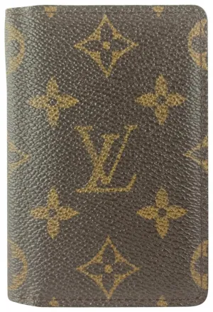 Louis Vuitton Monogram Card Holder Cartes Case 15lva1116
