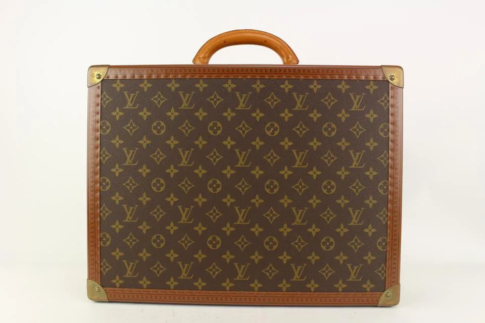 Louis Vuitton Monogram Cotteville 45 Trunk Hard Case Box 826lv75