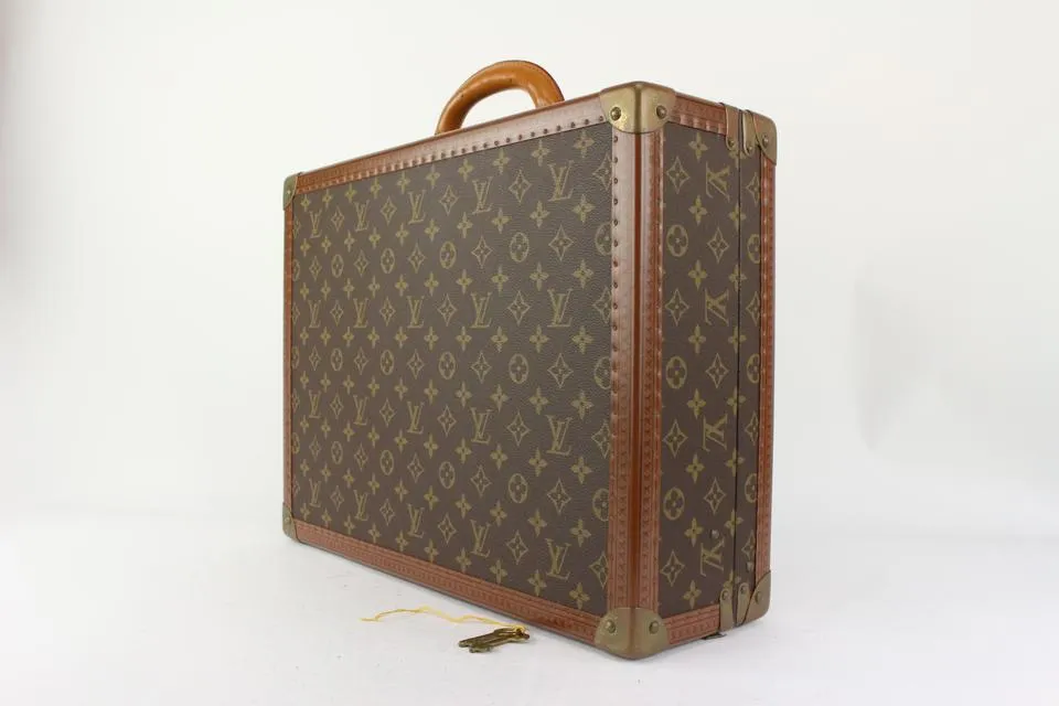 Louis Vuitton Monogram Cotteville 45 Trunk Hard Case Box 826lv75