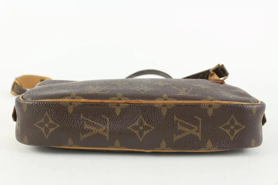Louis Vuitton Monogram Pochette Marly Bandouliere Crossbody Bag 101lv21