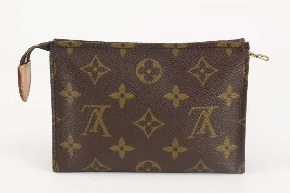 Louis Vuitton Monogram Toiletry Pouch 15 Poche Toilette 0LV323L