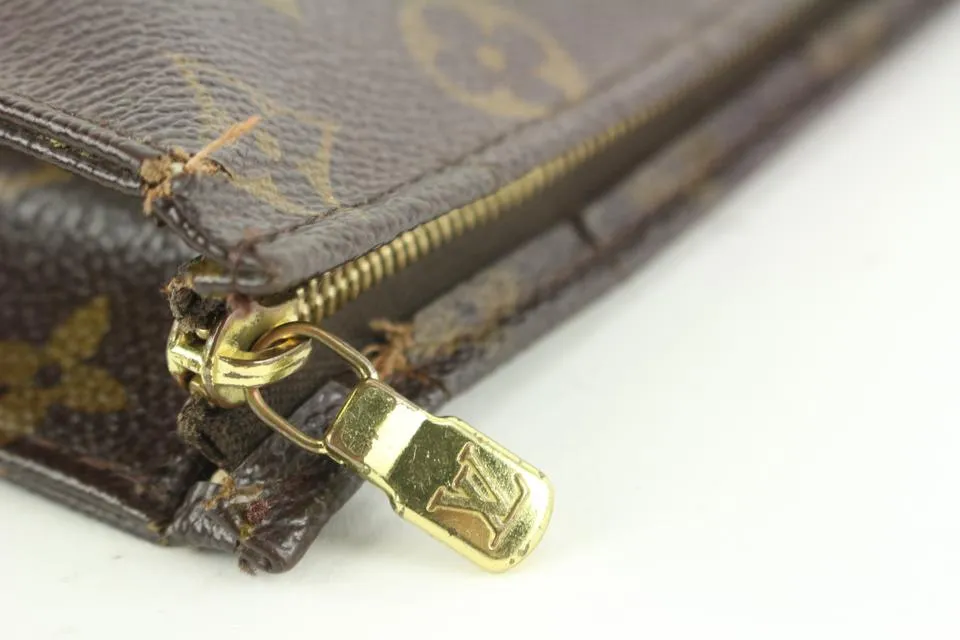 Louis Vuitton Monogram Toiletry Pouch 19 Cosmetic Case Poche Toilette 16lv27