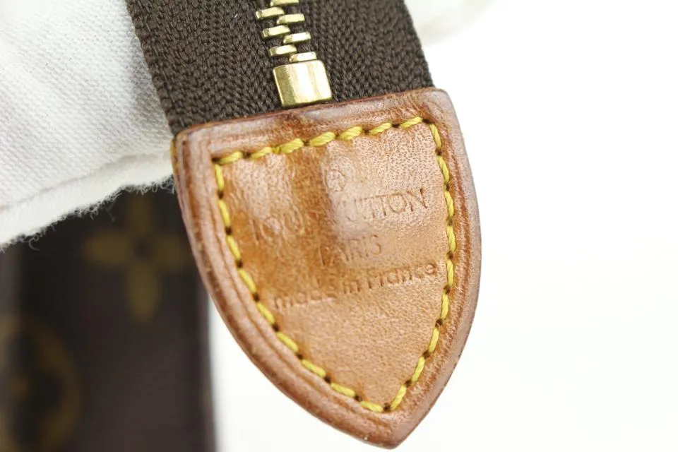 Louis Vuitton Monogram Toiletry Pouch 19 Cosmetic Case Poche Toilette 16lv27