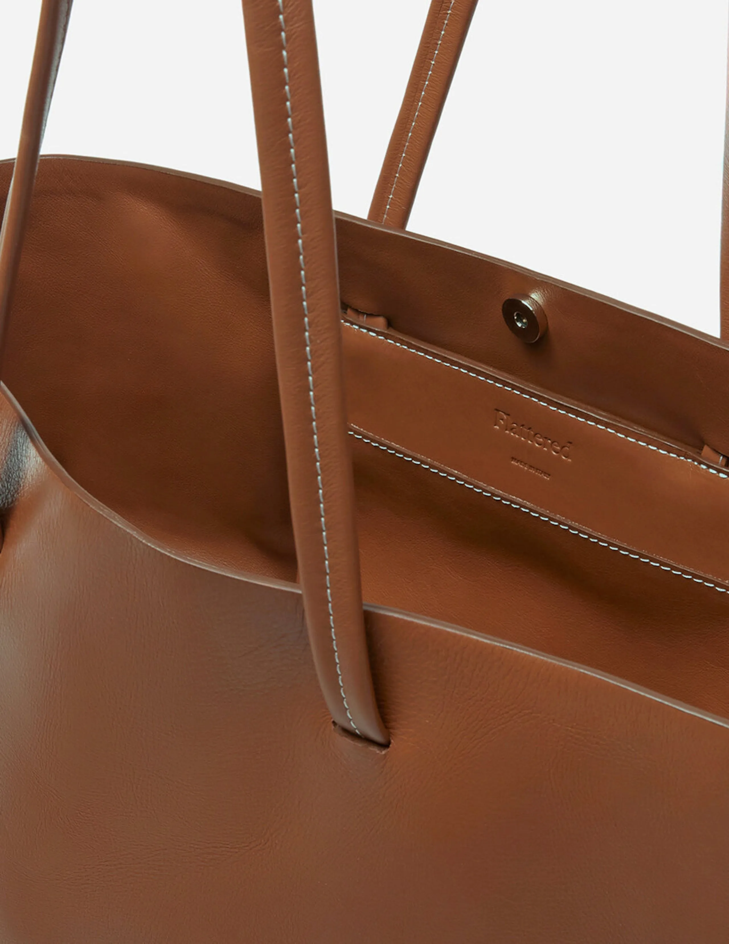 Luka Cognac Tote Bag